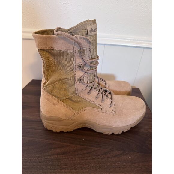 Bates Men's Desert Tan Zero Mass 8" Military Boot (Model 5118) Size 9 Never Worn - Picture 1 of 4